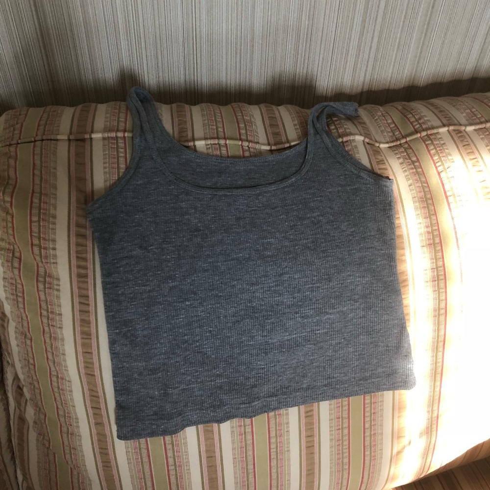 Brandy Melville gray crop top